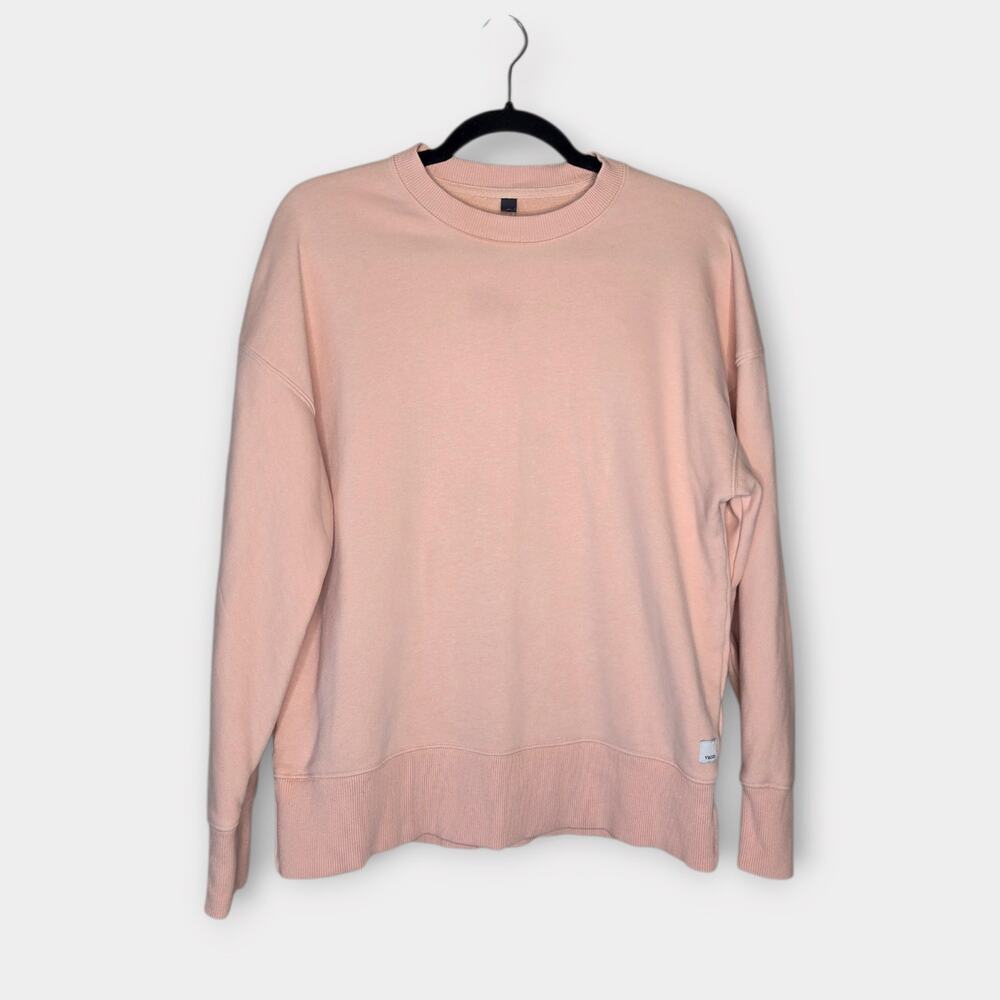 Vuori Sedona Weekender Crew French Terry Sweatshirt Peach Women's XS